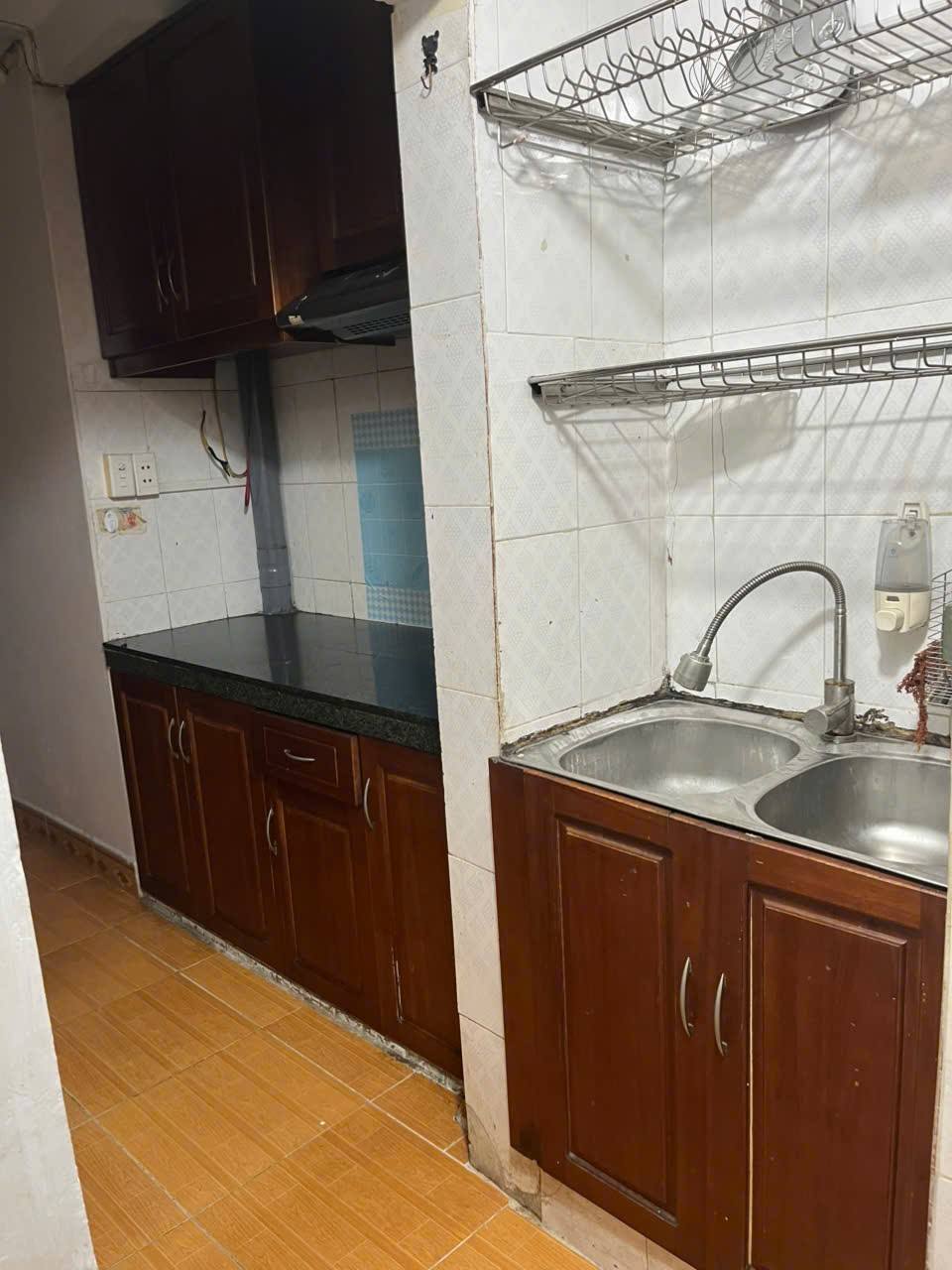 Cho thuê Tập thể tẩng 3 Quỳnh Lôi, 65m2, 2 ngủ, Full đồ 7.5 Triệu - Ảnh 1